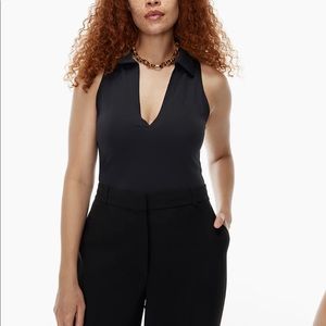Aritzia Babaton Contour Polo Tank